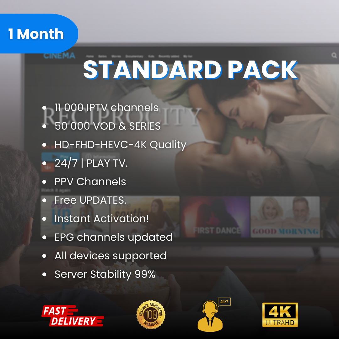 Standard Pack - IPTV PLEX